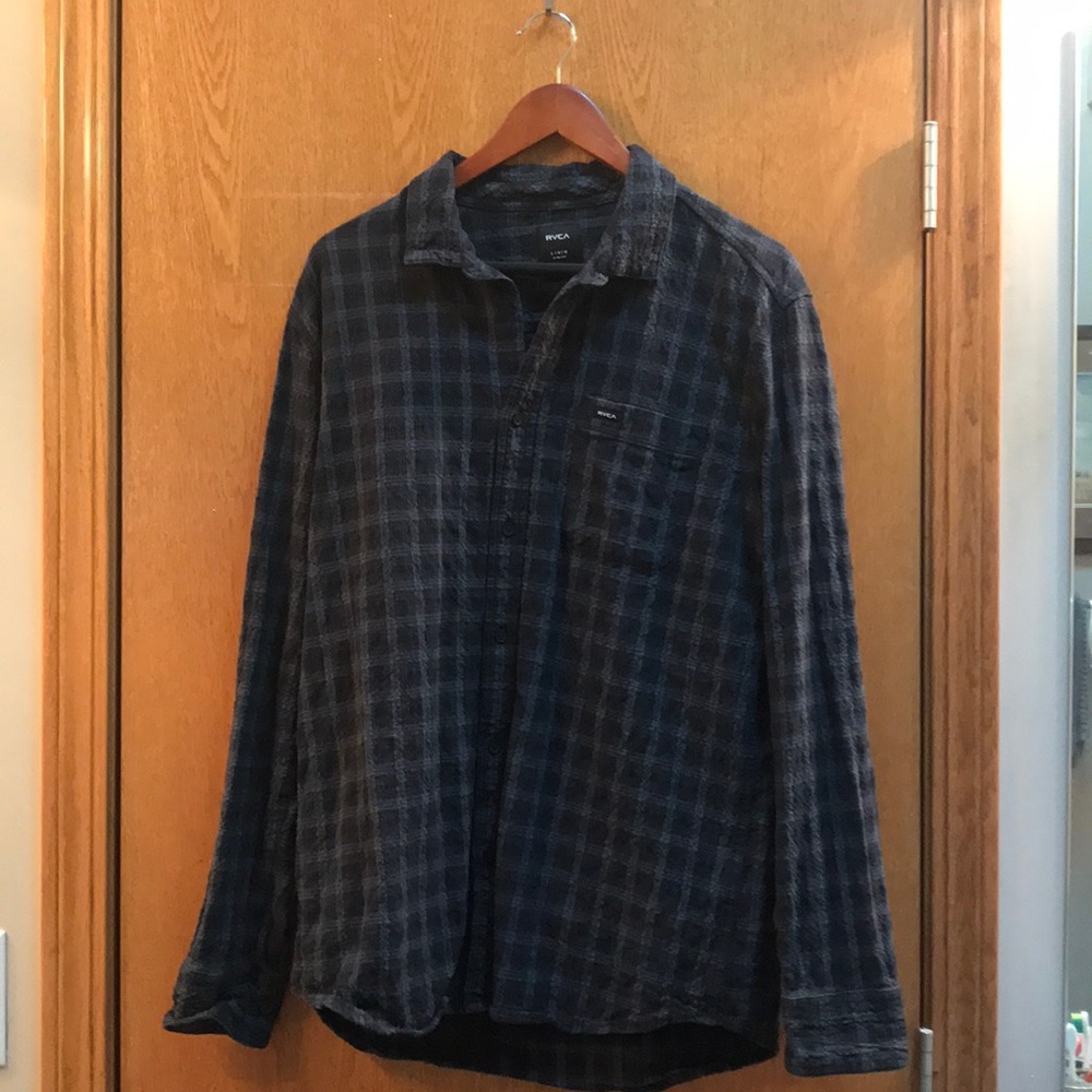 RVCA long sleeve flannel